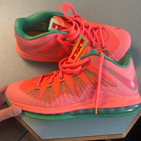 lebron x low watermelon